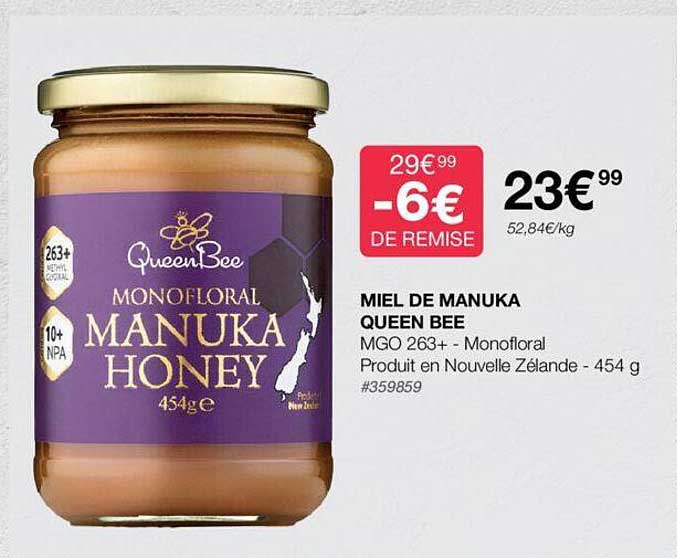 miel de manuka queen bee