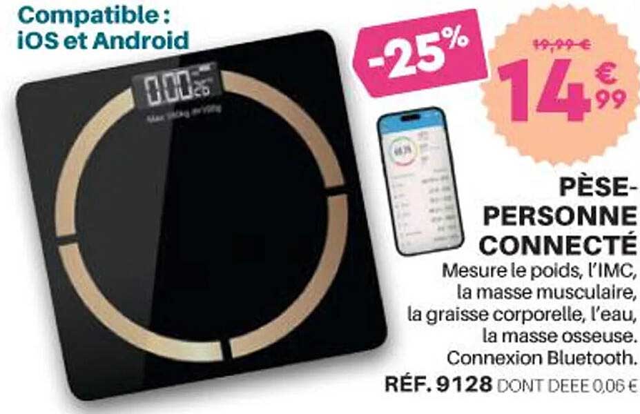 pèse-personne connecté