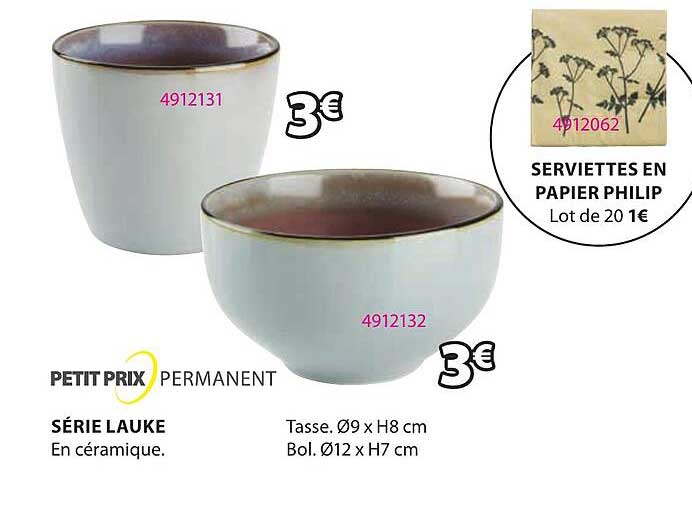 petit prix permanent série lauke