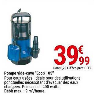 pompe vide-cave "ecop 105"