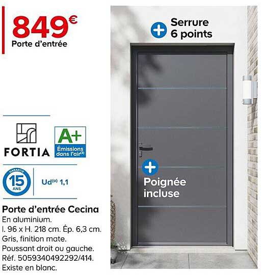 porte d'entrée cecina