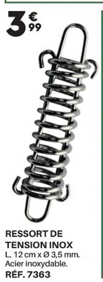 ressort de tension inox