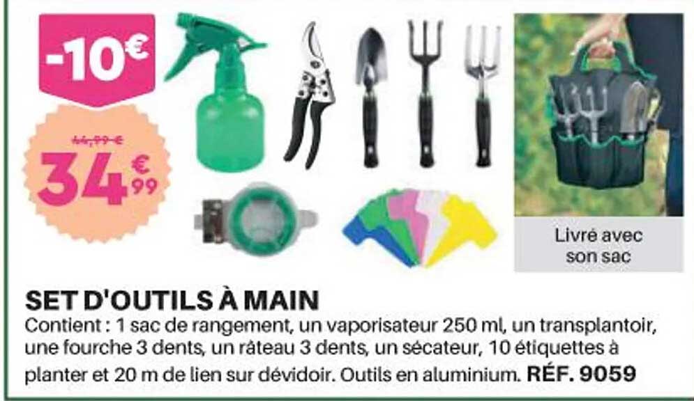 set d'outils à main