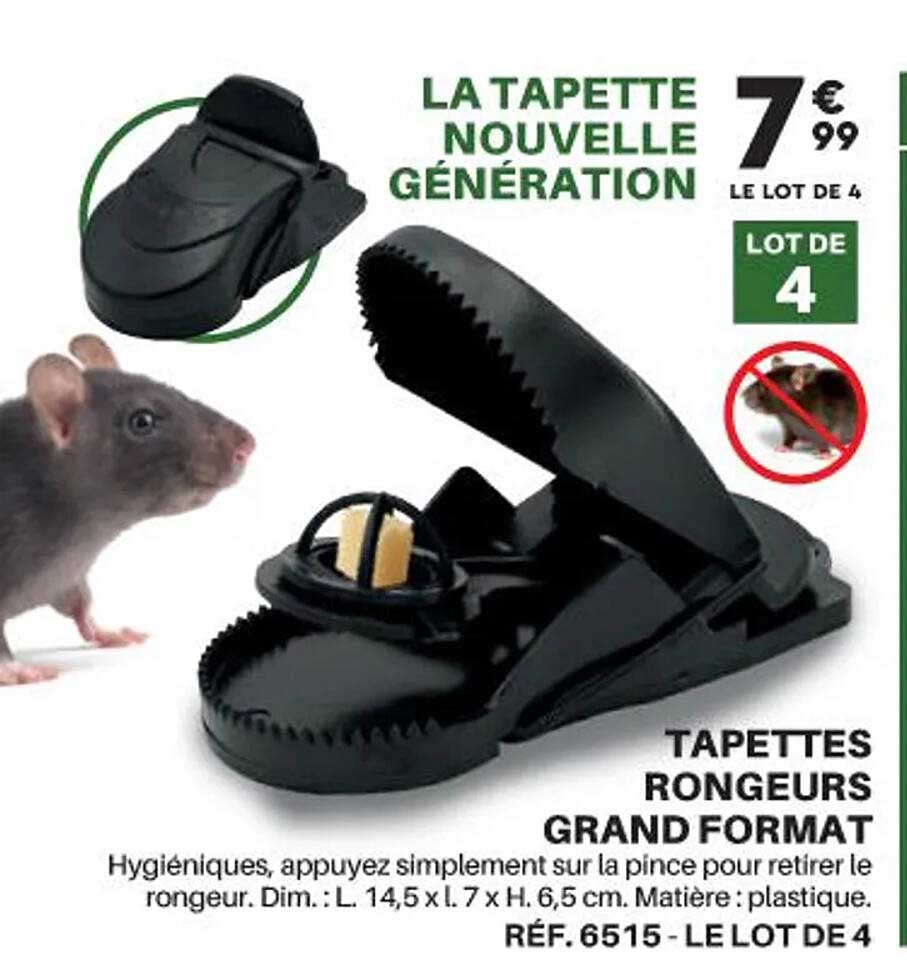 tapettes rongeurs grand format