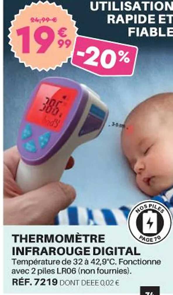 Thermomètre Infrarouge Digital