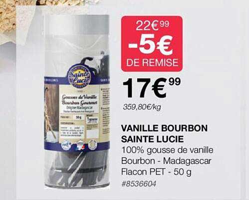 vanille bourbon sainte lucie