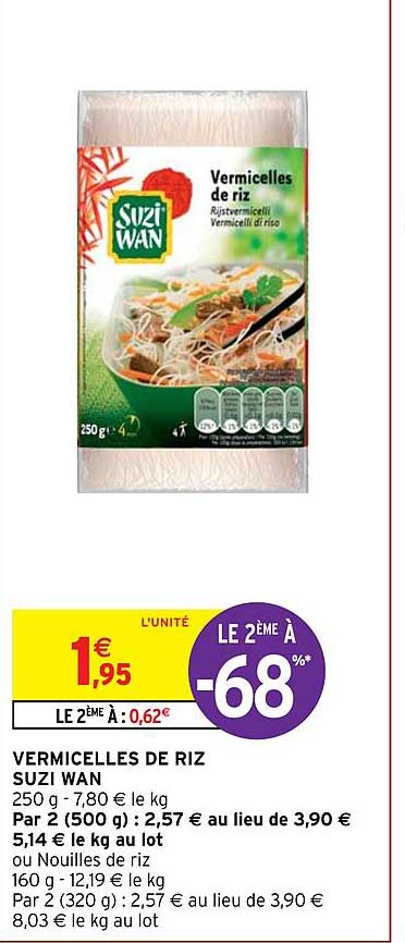 vermicelles de riz suzi wan