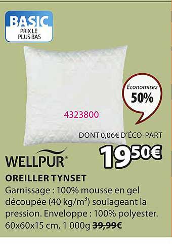 Wellpur Oreiller Tynset