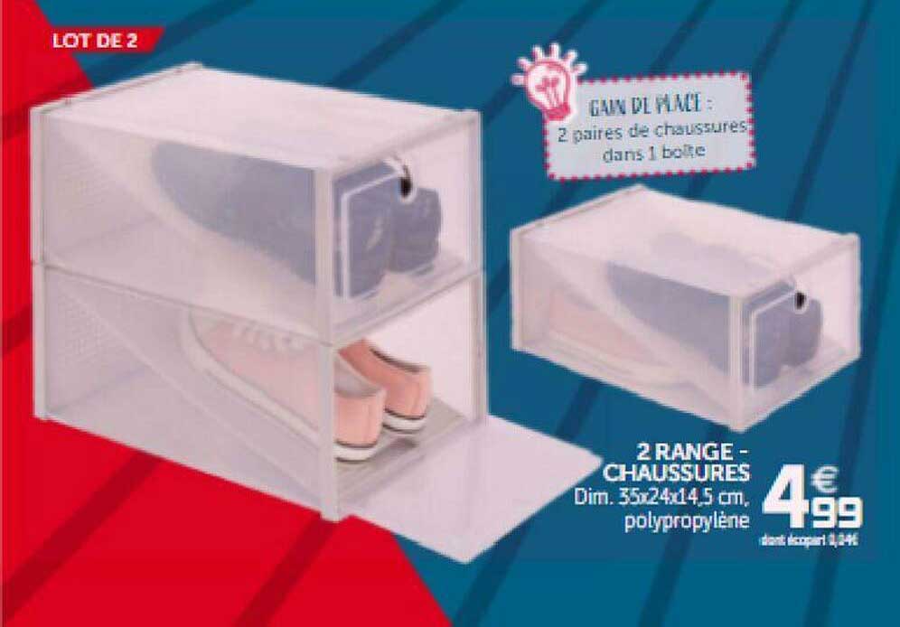 2 range-chaussures