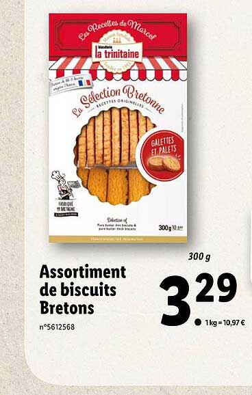 Assortiment De Biscuits Bretons