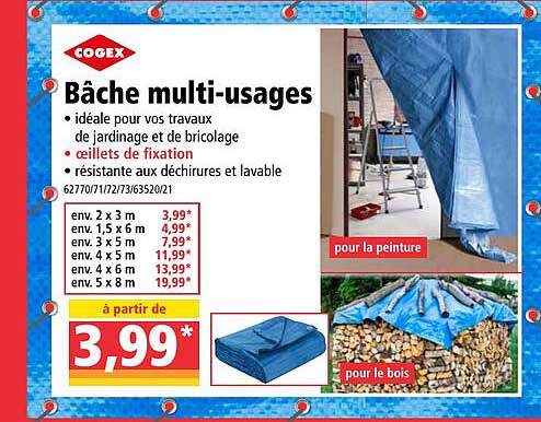bâche multi-usages cogex