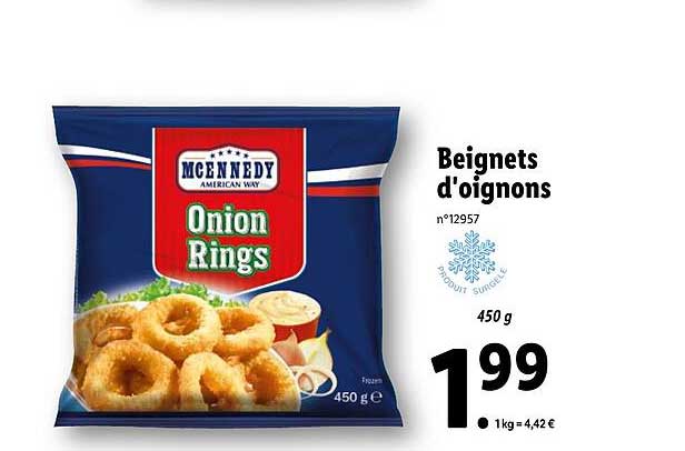 beignets d'oignons mcennedy