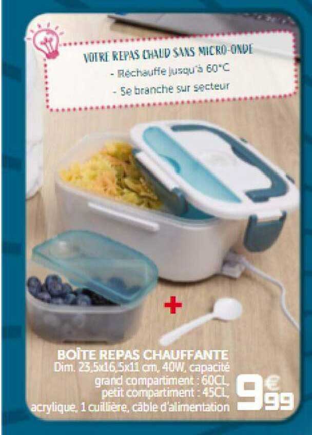 Boîte Repas Chauffante
