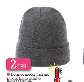 bonnet méga thermo