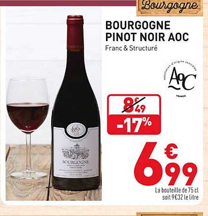 Bourgogne Pinot Noir Aoc