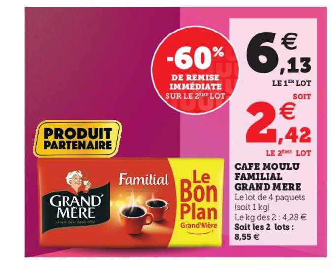 café moulu familial grand mère