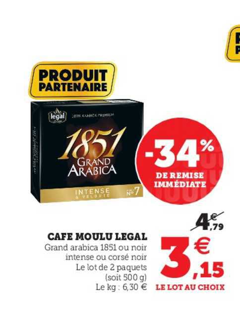 Café Moulu Legal