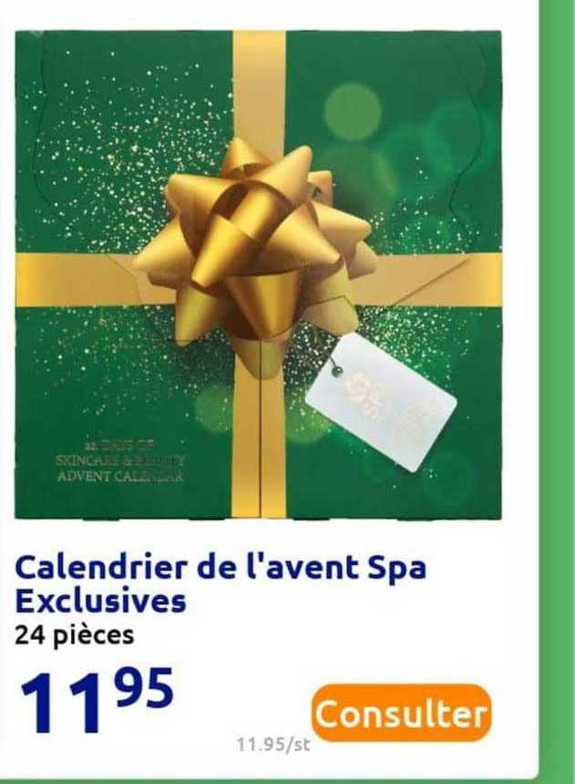 calendrier de l'avent spa