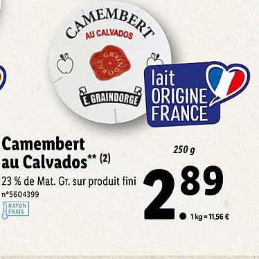 Camembert Au Calvados