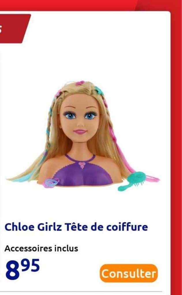 Chloé Girlz Tête De Coiffure