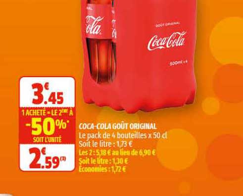 coca-cola goût original