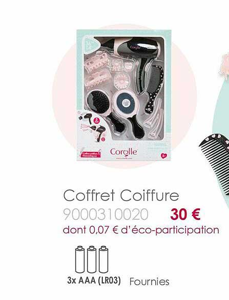 coffret coiffure