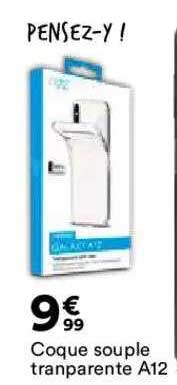 coque souple transparente a12
