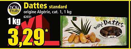 dattes standard holy fruits