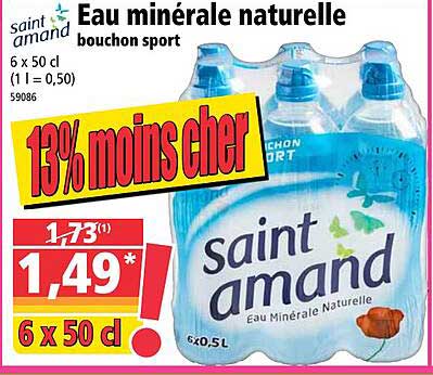 Eau Minérale Naturelle Saint Amand