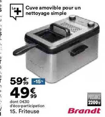 Friteuse Brandt