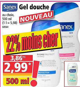 Gel Douche Sanex