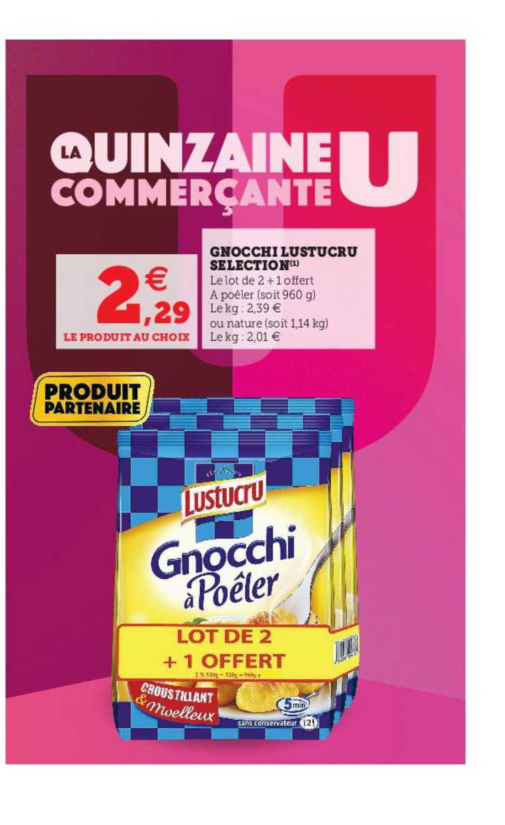 Gnocchi Lustucru Sélection