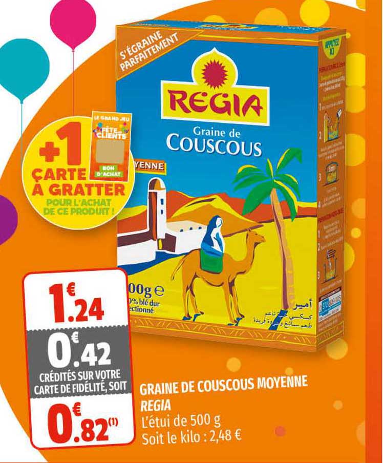 graine de couscous moyenne regia