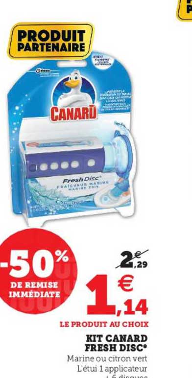 kit canard fresh disc