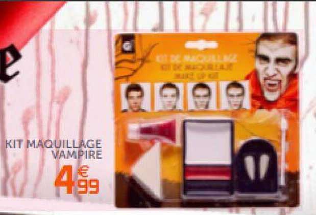 Kit Maquillage Vampire