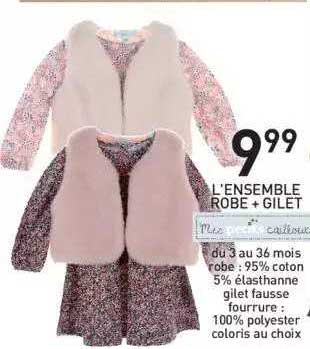 l'ensemble robe + gilet