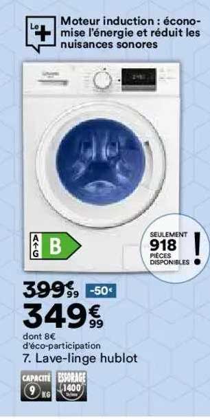 lave-linge hublot