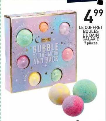 le coffret boules de bain galaxie