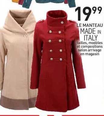 le manteau made in italy