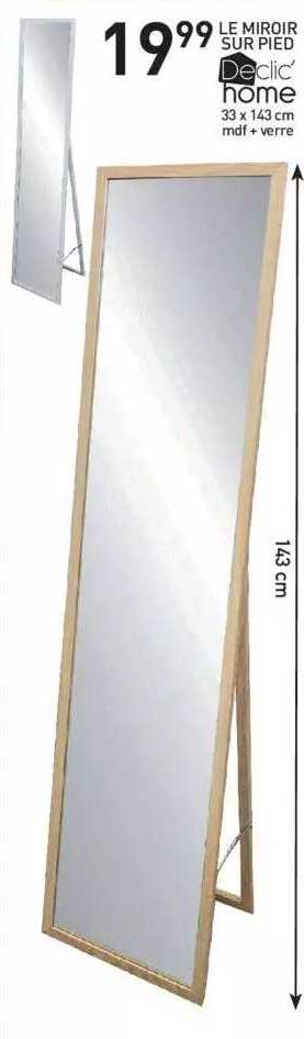 le miroir sur pied declic' home