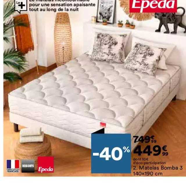 matelas bomba 3 epeda
