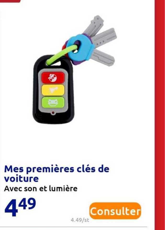 mes premières clés de voiture