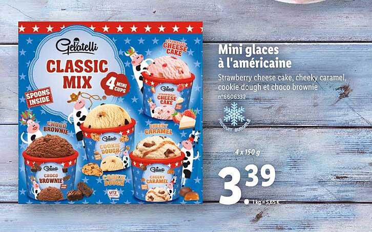 Mini Glaces à L'américaine