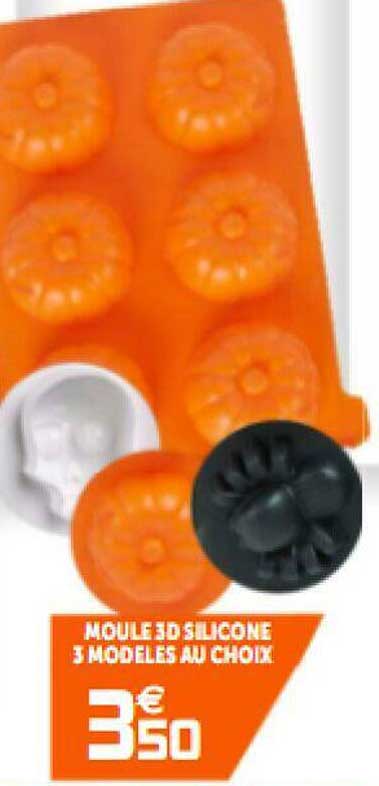 Moule 3d Silicone 3 Modèles