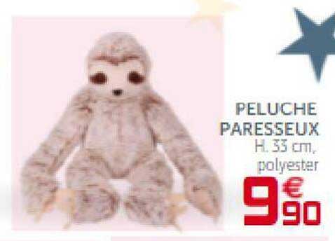 peluche paresseux