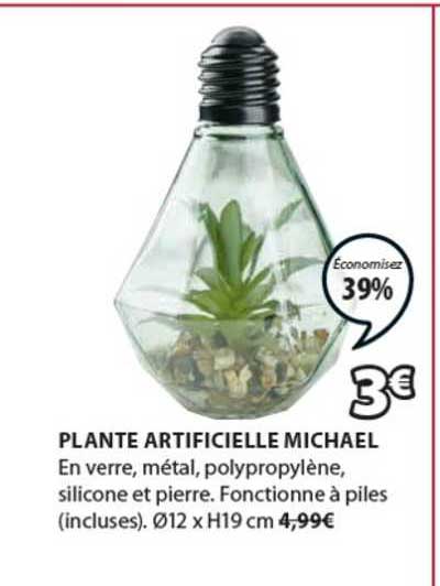 plante artificielle michael