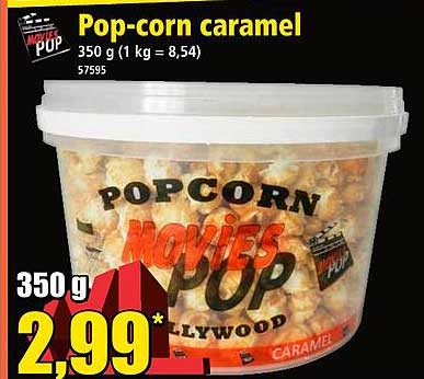pop-corn caramel movies pop