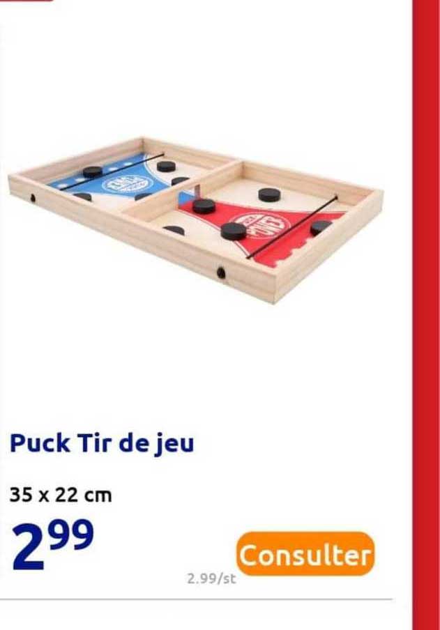 puck tir de jeu
