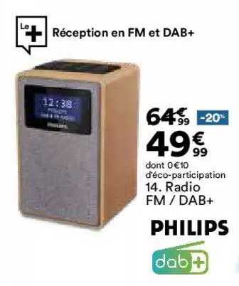 radio fm - dab+ philips