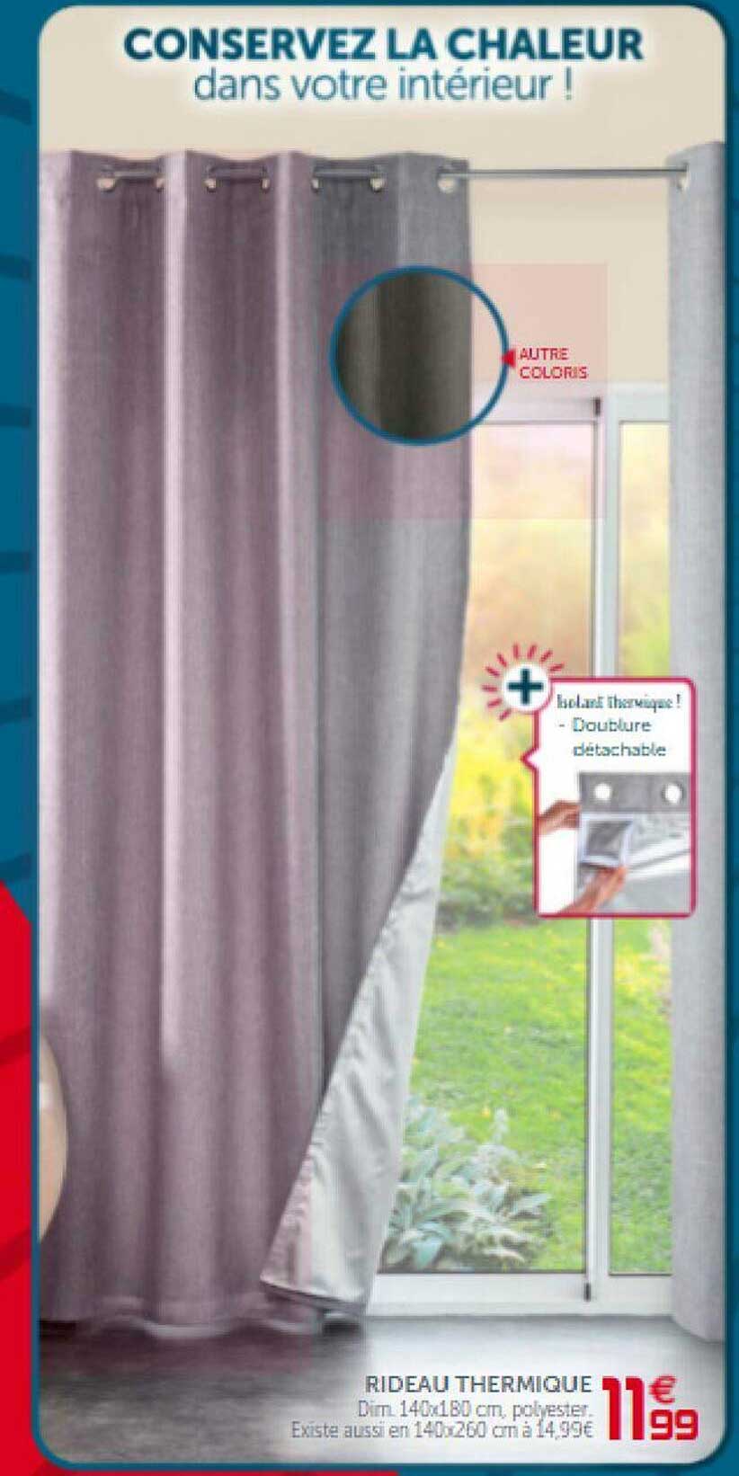 Rideau Thermique